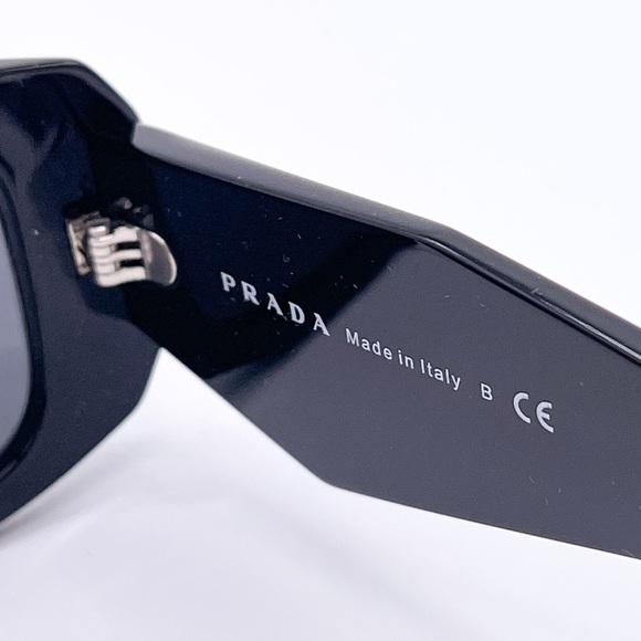 NEW PRADA PR17WS BLACK SUNGLASSES PRADA PR 17WS 1AB5S0 NEW PRADA SYMBOLE - Picture 12 of 13